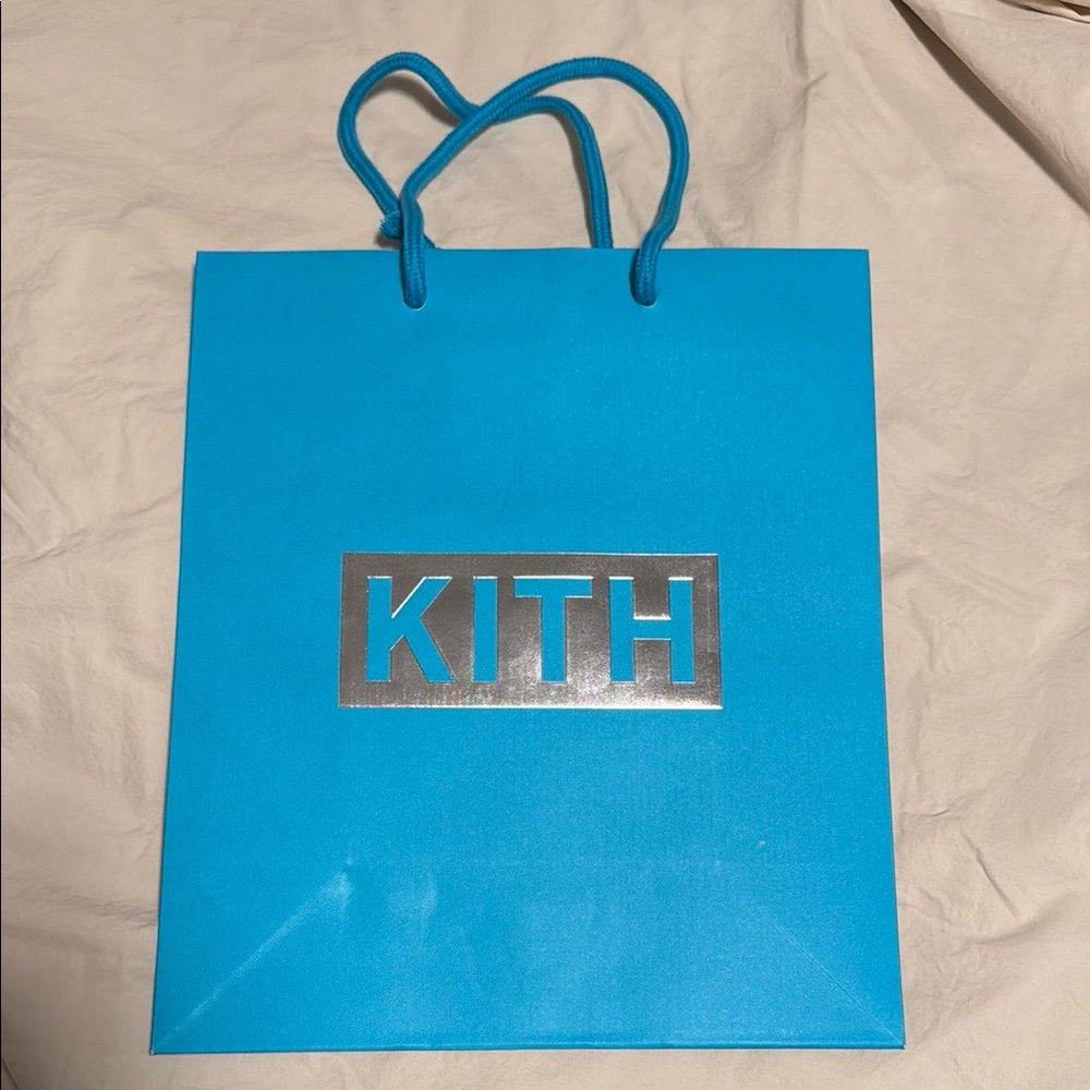Kith Vibrant Blue Tote with Silver Logo